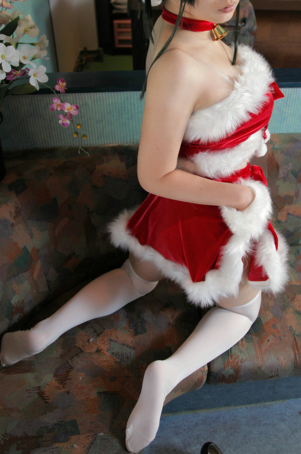 [Cosplay] (チョコボール向囲)圣诞装