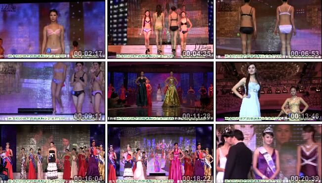 2010全球旅游小姐荧光比基尼内衣秀2 [WMV/2.38GB]
