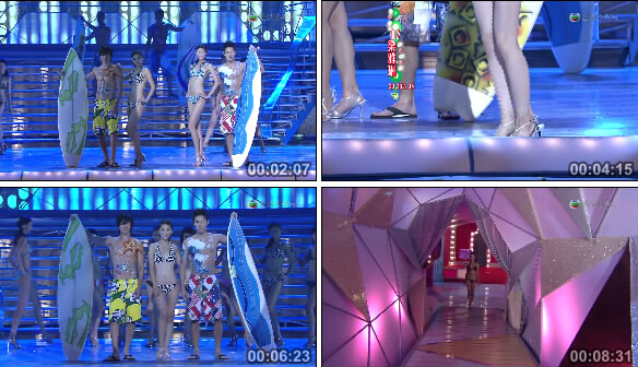 2008香港小姐决赛泳装表演视频 [MP4/646MB]
