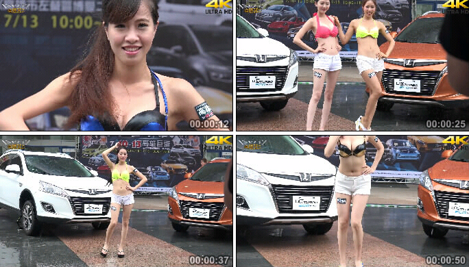 2015高雄車展比基尼辣妹走秀 [MP4/167MB]