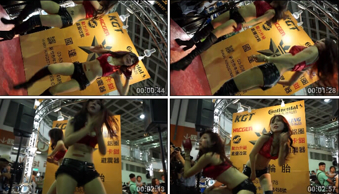 2015台北新車大展车模热舞Show [MP4/300MB]