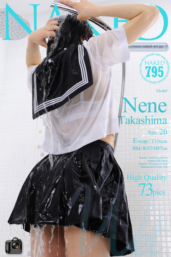 [NAKED-ART] 2016.01.20 NO.00795 高島寧音 セーラー服WET＆洗髪 [73P157MB] 