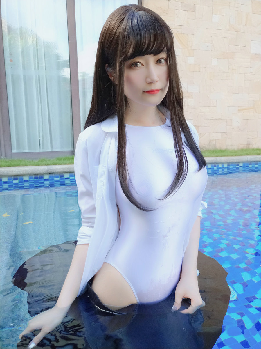 Coser小姐姐白银 - 游泳课 [91P8V-730MB]