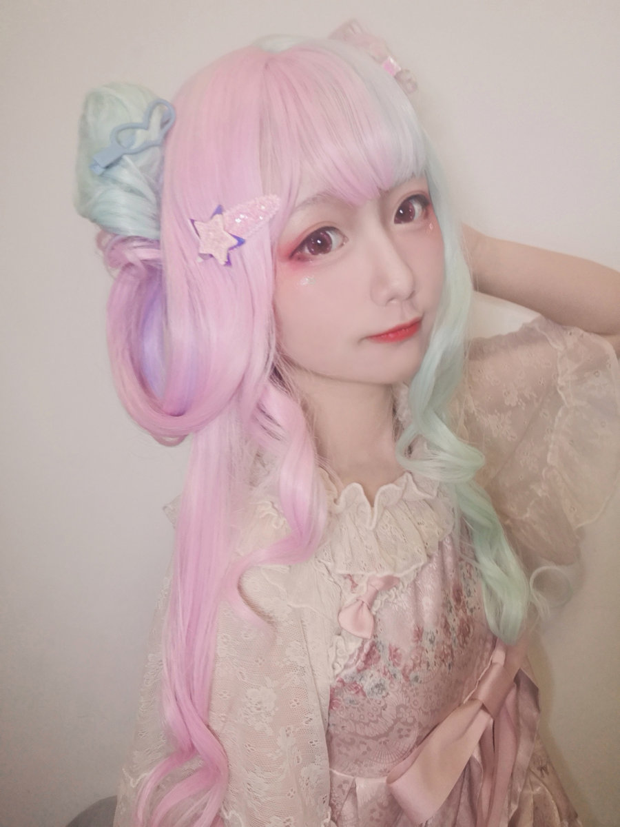 动漫博主弦音sic - lolita草莓薄荷冰淇淋 [7P-13MB]