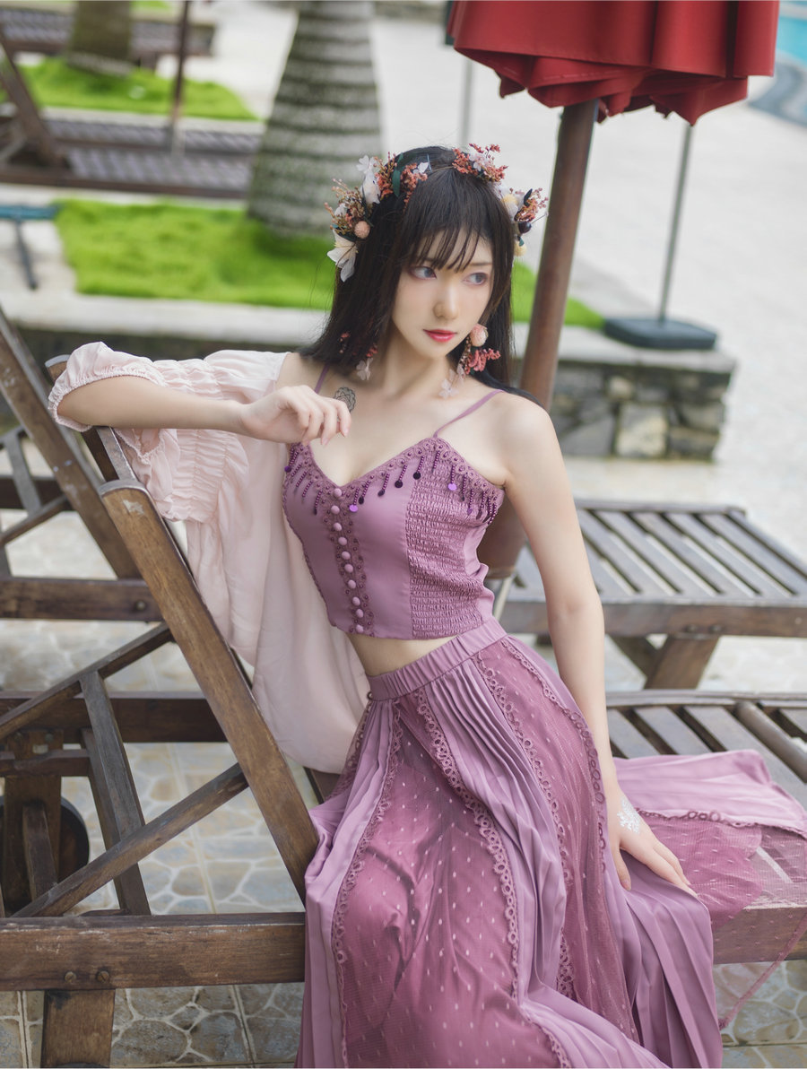 动漫博主南桃Momoko - 紫日常 [10P-22MB]