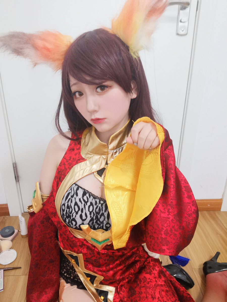 动漫博主弦音sic - 王者荣耀 妲己 试妆 [6P-29MB]