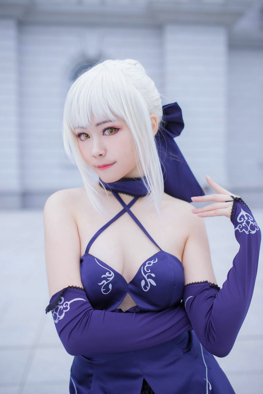 Coser萱-KaYa - 黑贞 黑呆毛 [32P-19MB]