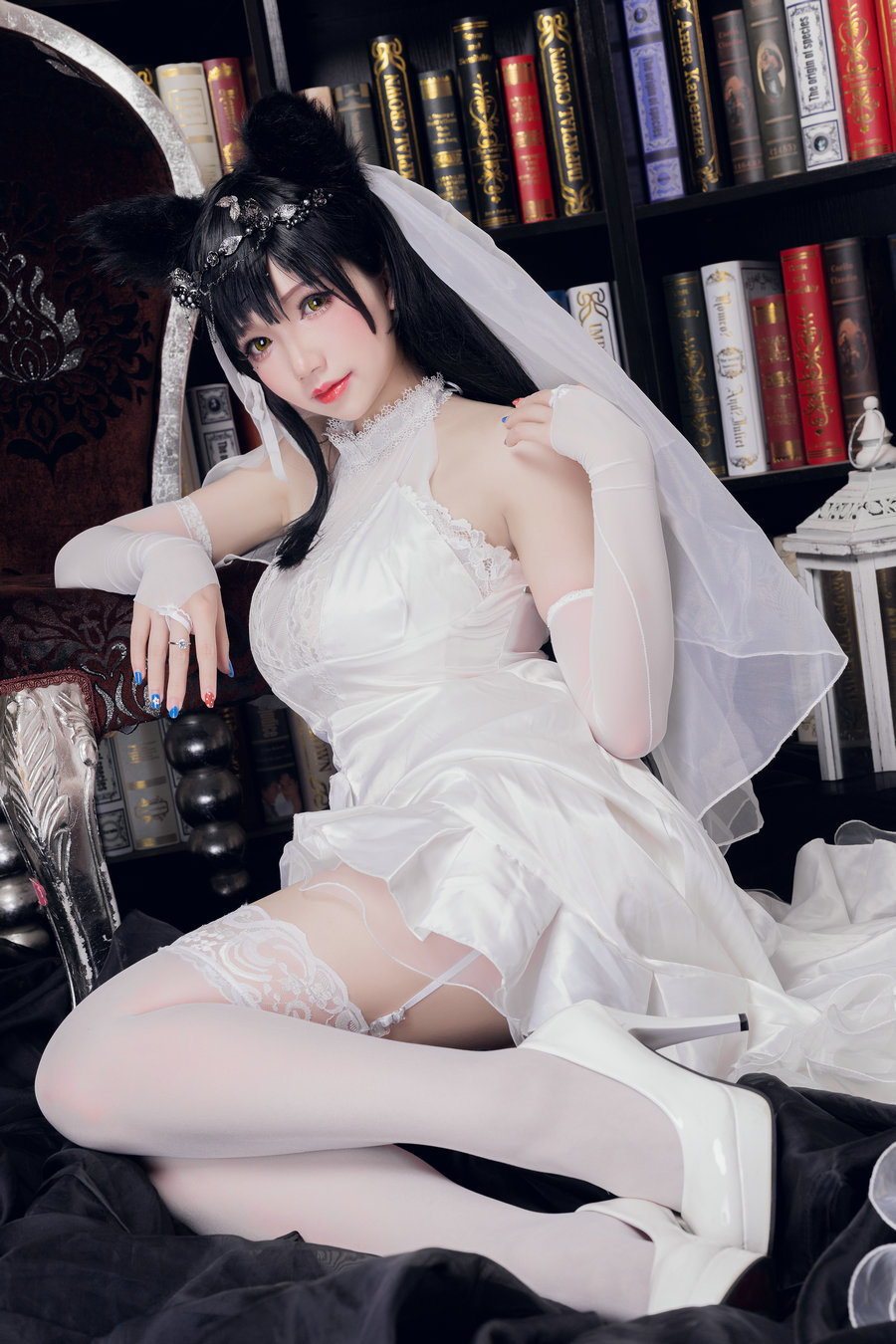 动漫博主雪晴Astra - 爱宕花嫁 [18P-157MB]