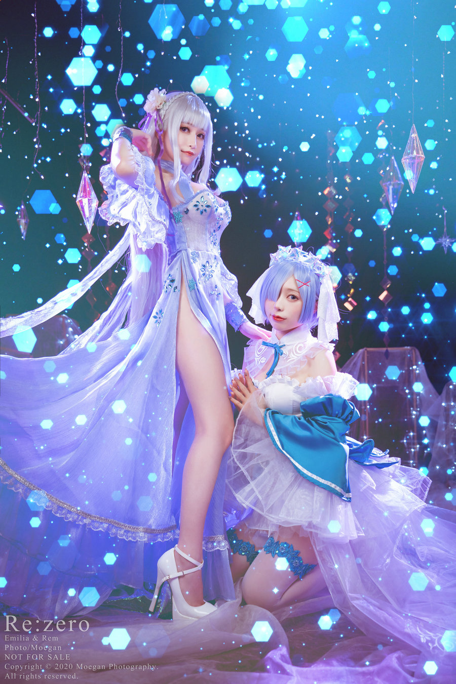Miyana咪呀&紫玥桃 - 水晶连衣裙 [13P-69MB]