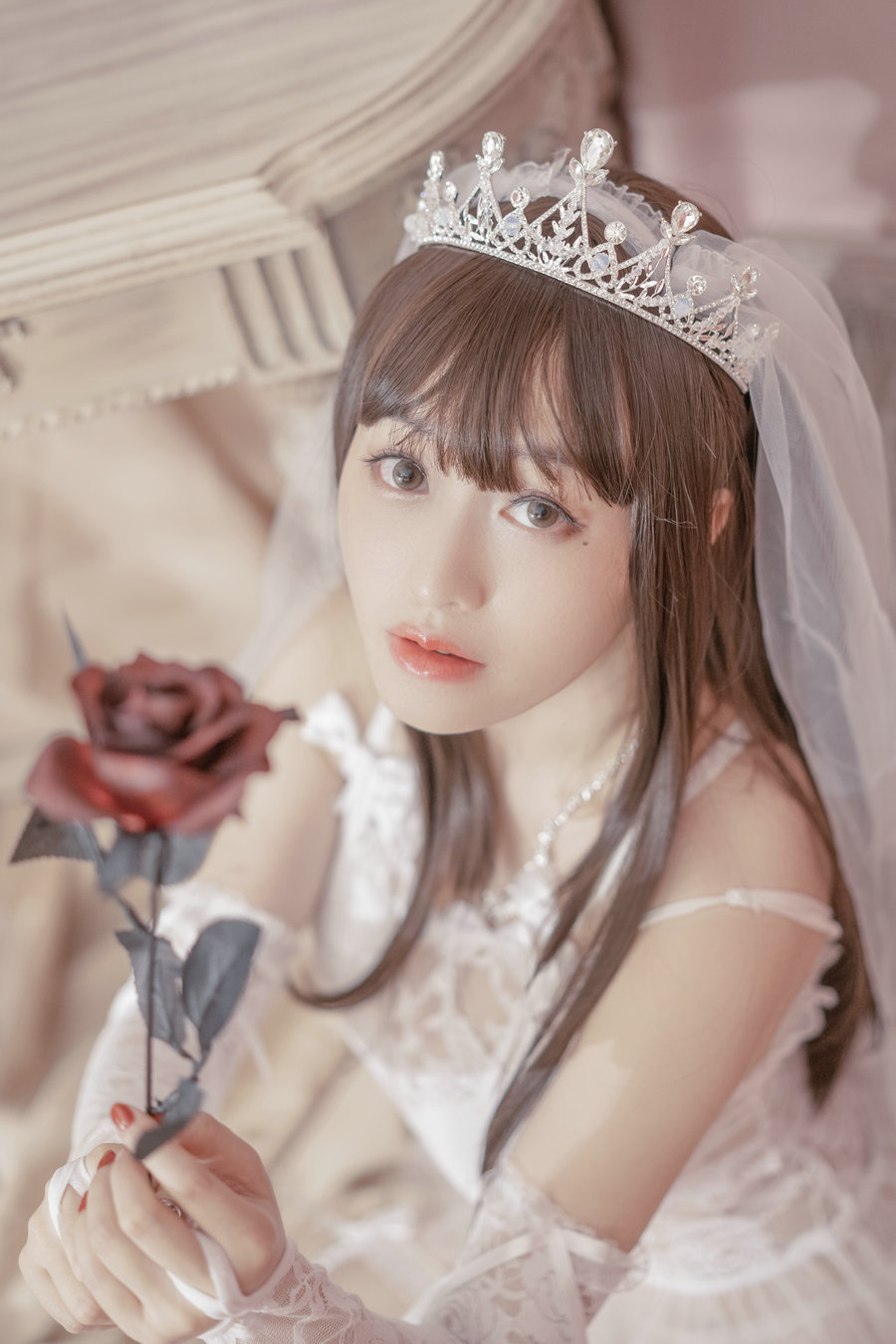 动漫博主脱尾巴Mizuki - 婚纱 [30P-313MB]