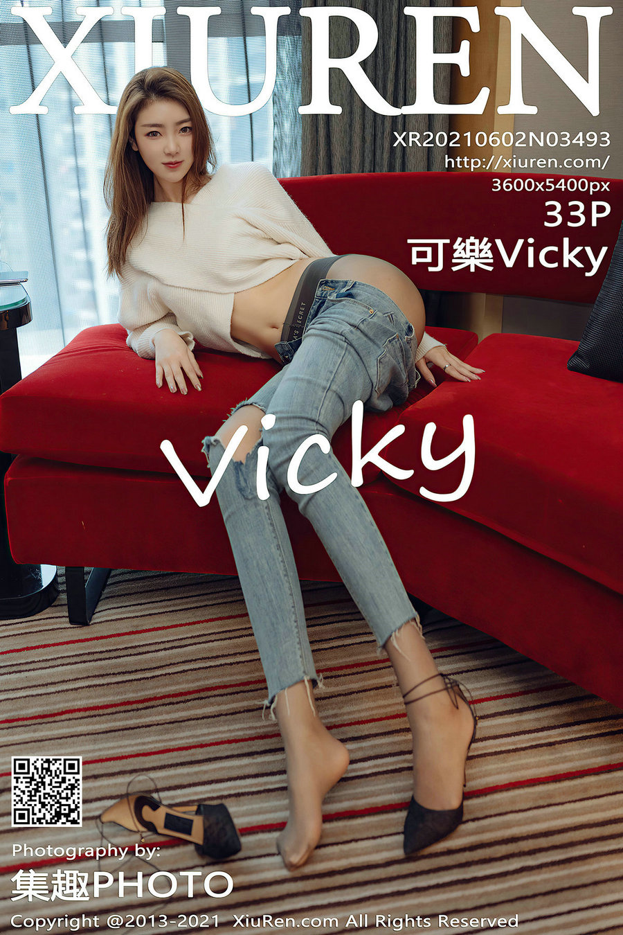 [秀人美媛馆] 2021.06.02 No.3493 可樂Vicky [33P423MB]