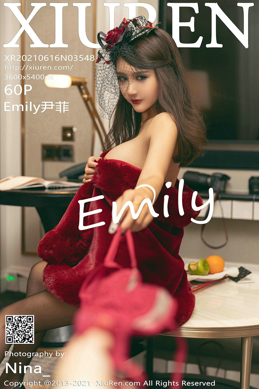 [秀人美媛馆] 2021.06.16 No.3548 Emily尹菲 [60P691MB]