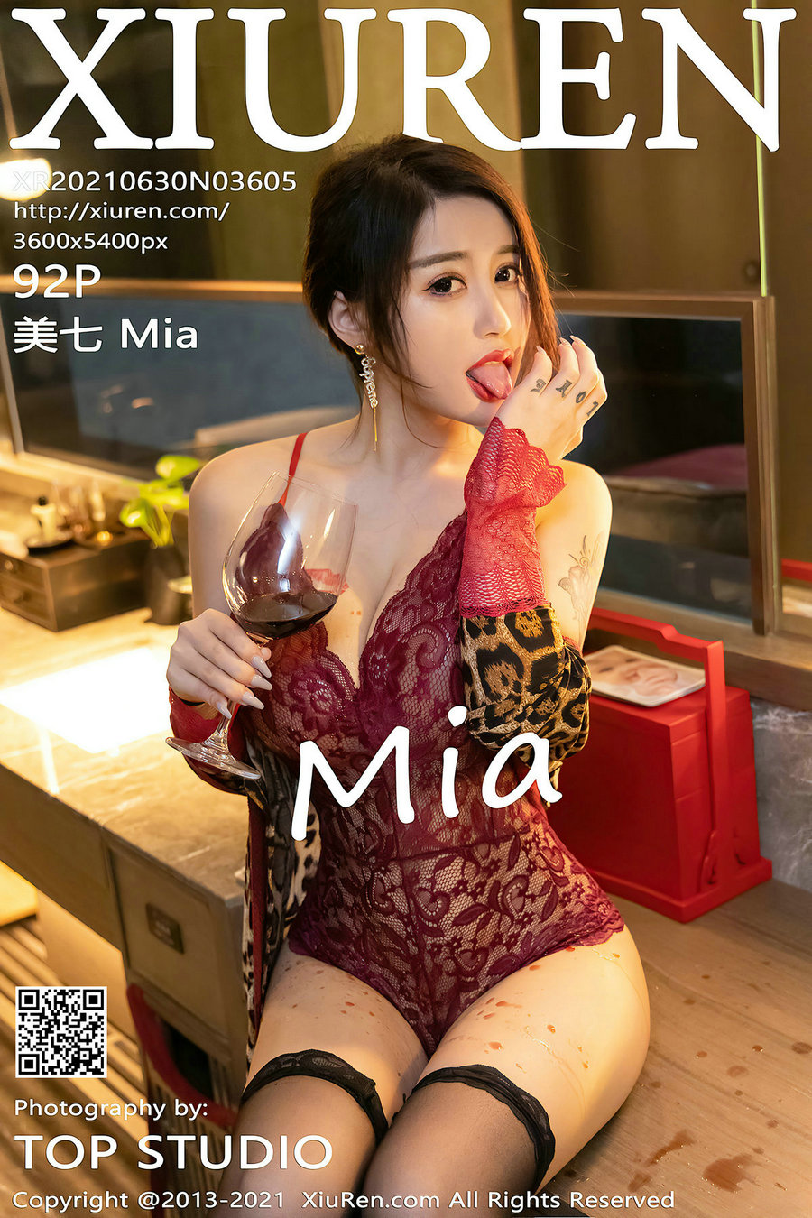 [秀人美媛馆] 2021.06.30 No.3605 美七Mia [92P991MB]