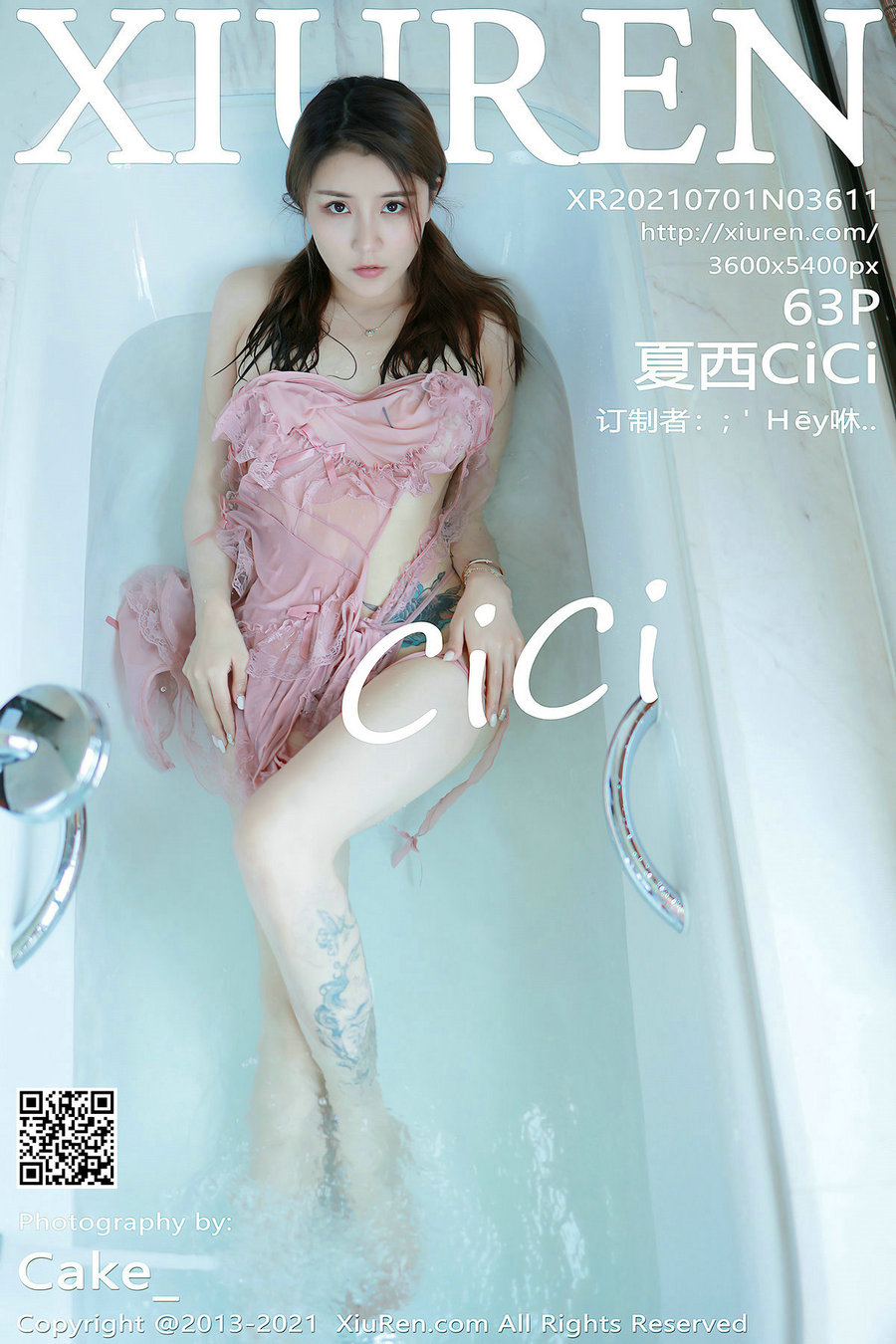 [秀人美媛馆] 2021.07.01 No.3611 夏西CiCi [63P568MB]