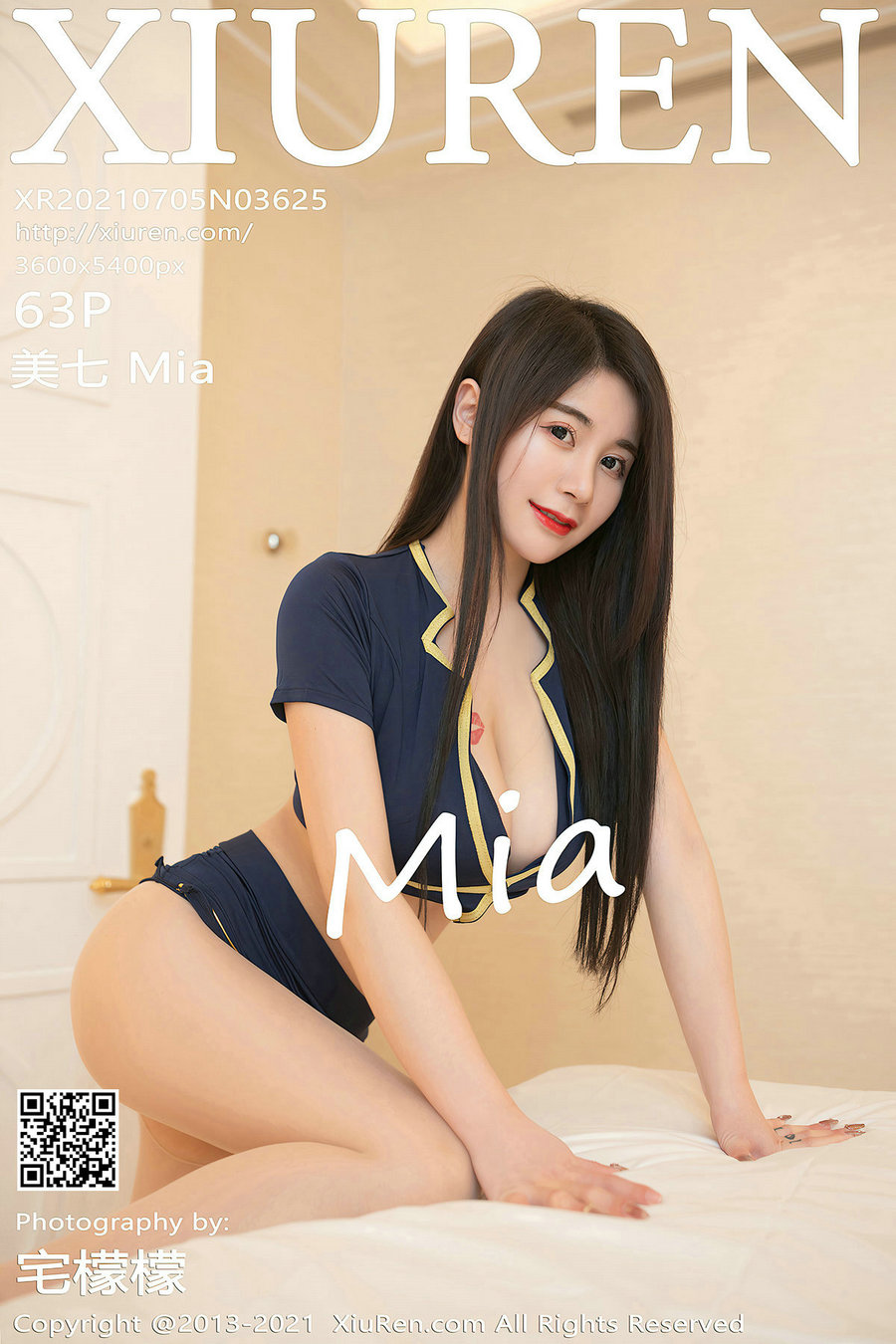 [秀人美媛馆] 2021.07.05 No.3625 美七Mia [63P583MB]