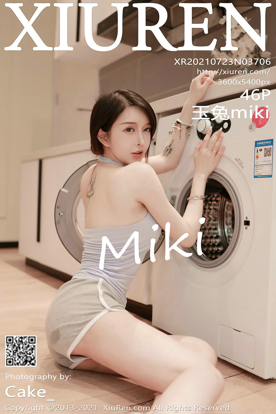 [秀人美媛馆] 2021.07.23 No.3706 玉兔miki [46P444MB]