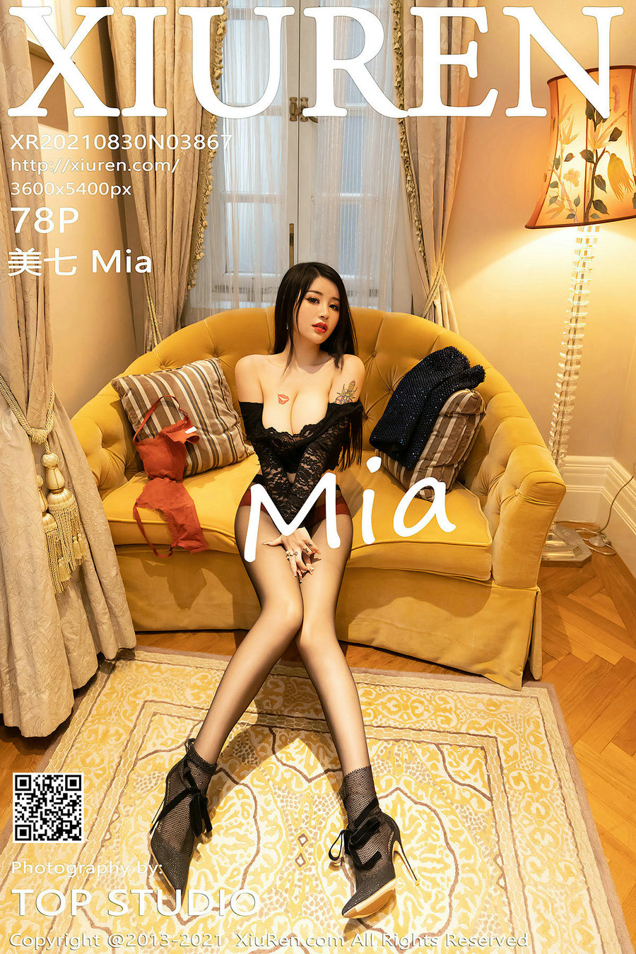 [秀人美媛馆] 2021.08.30 No.3867 美七 Mia [78P811MB]