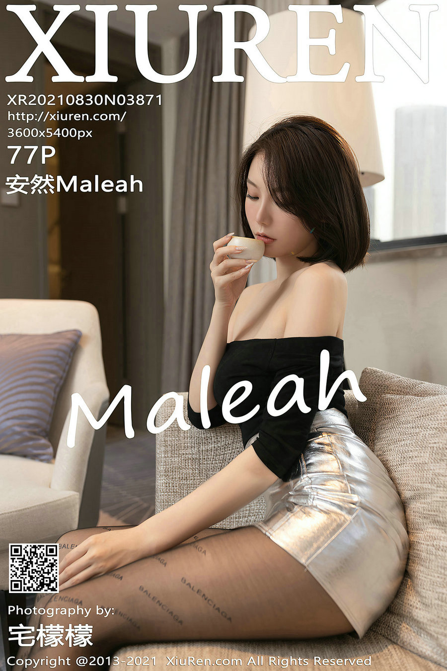 [秀人美媛馆] 2021.08.30 No.3871 安然Maleah [77P746MB]