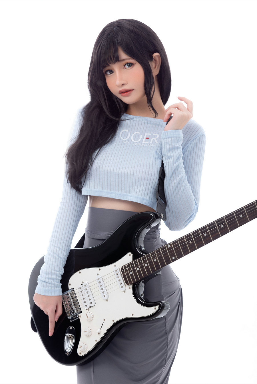Azami福利 - Guitar Sister [26P-117MB]