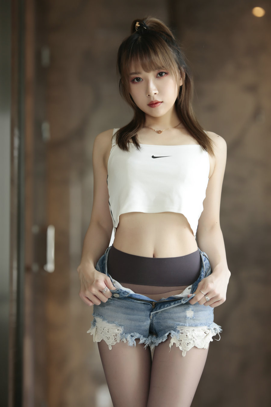 斗鱼主播小女巫露娜 - 牛仔小裤裤 [84P-537MB]
