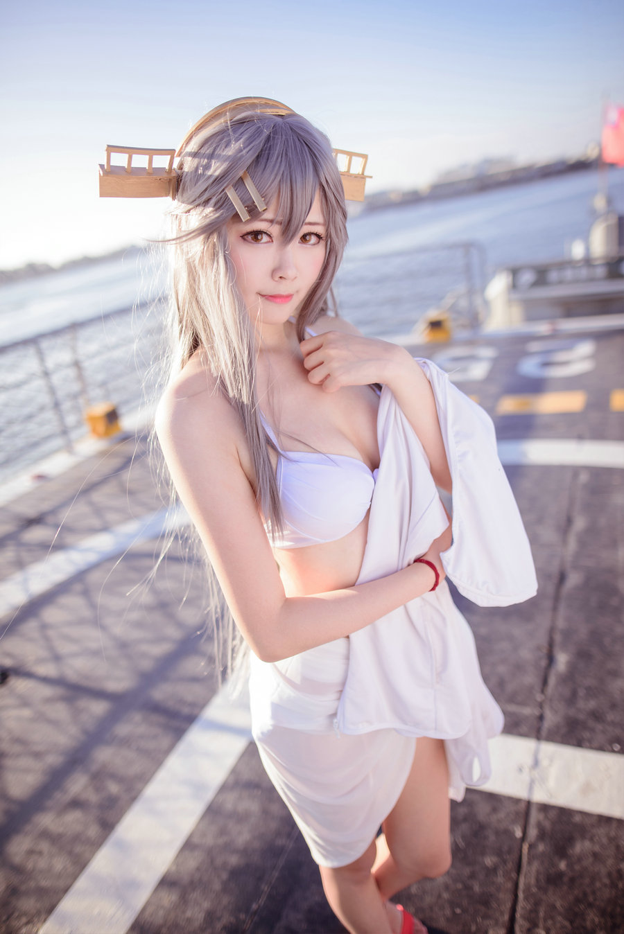 COS妹子Arty亞緹 - 艦これ はるな Haruna [52P-135MB]