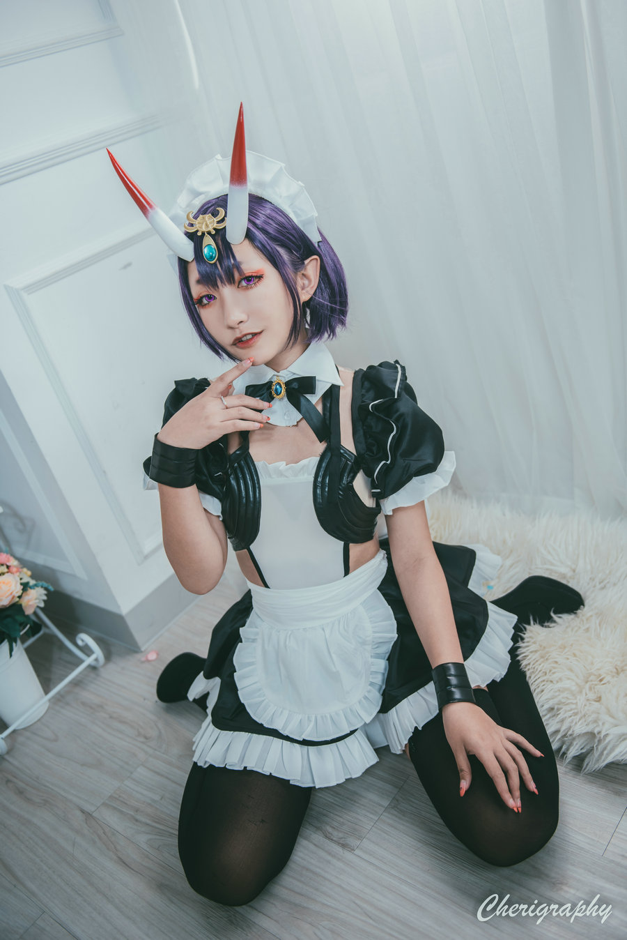 Roroki骷髅姫 - 酒吞女仆 [16P-102MB]