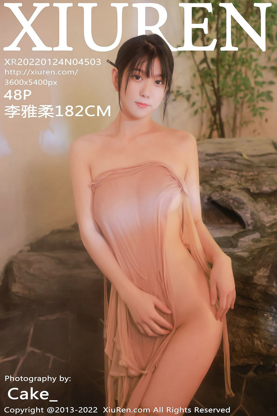 [秀人美媛馆] 2022.01.24 No.4503 李雅柔 [48P484MB]
