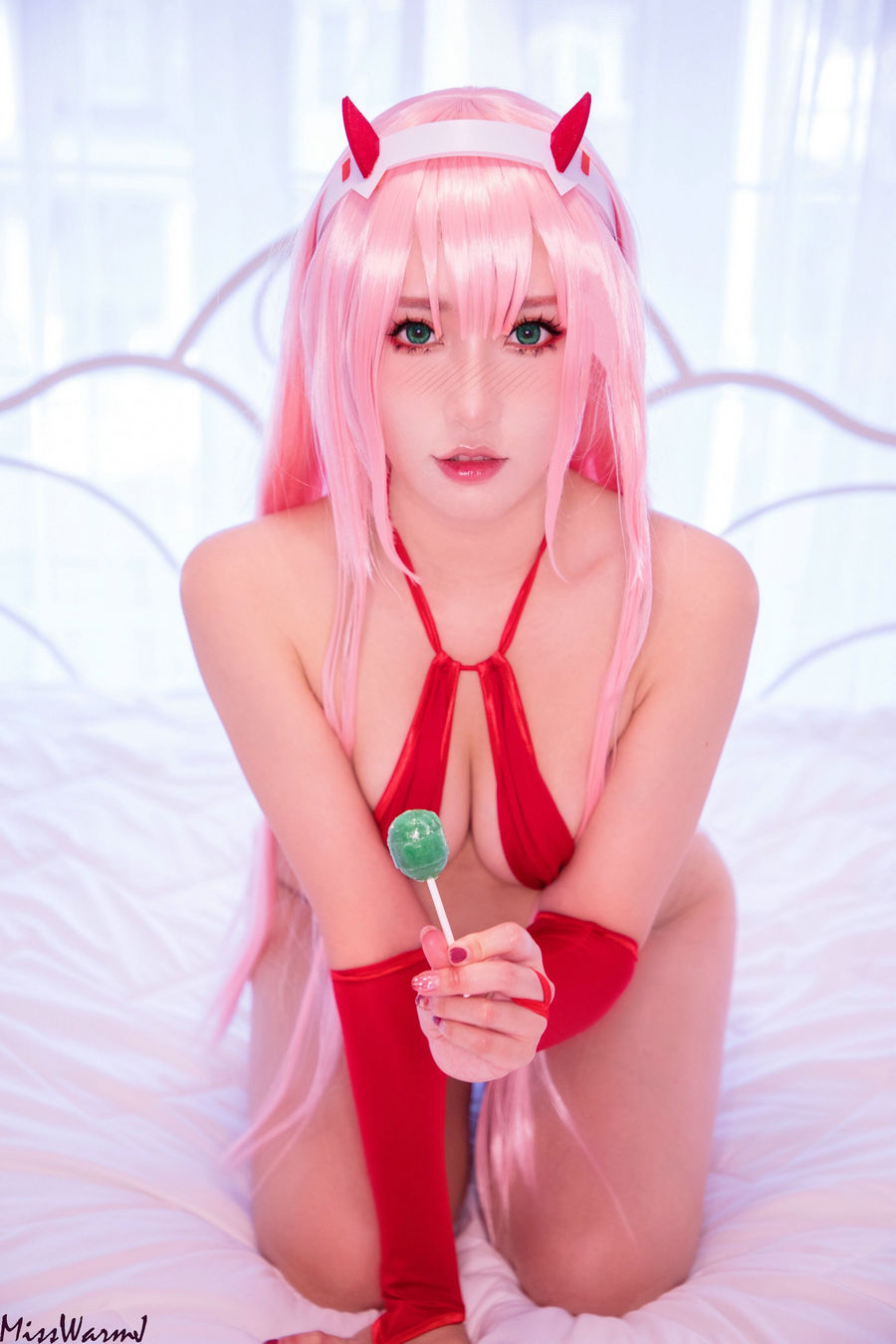 MisswarmJ - Zero Two Bikini [23P-15MB]