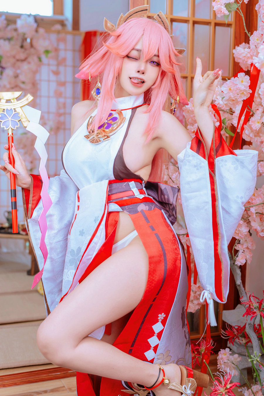 日本性感萝莉Byoru&Yae Miko Raiden Shogun [94P-248MB]