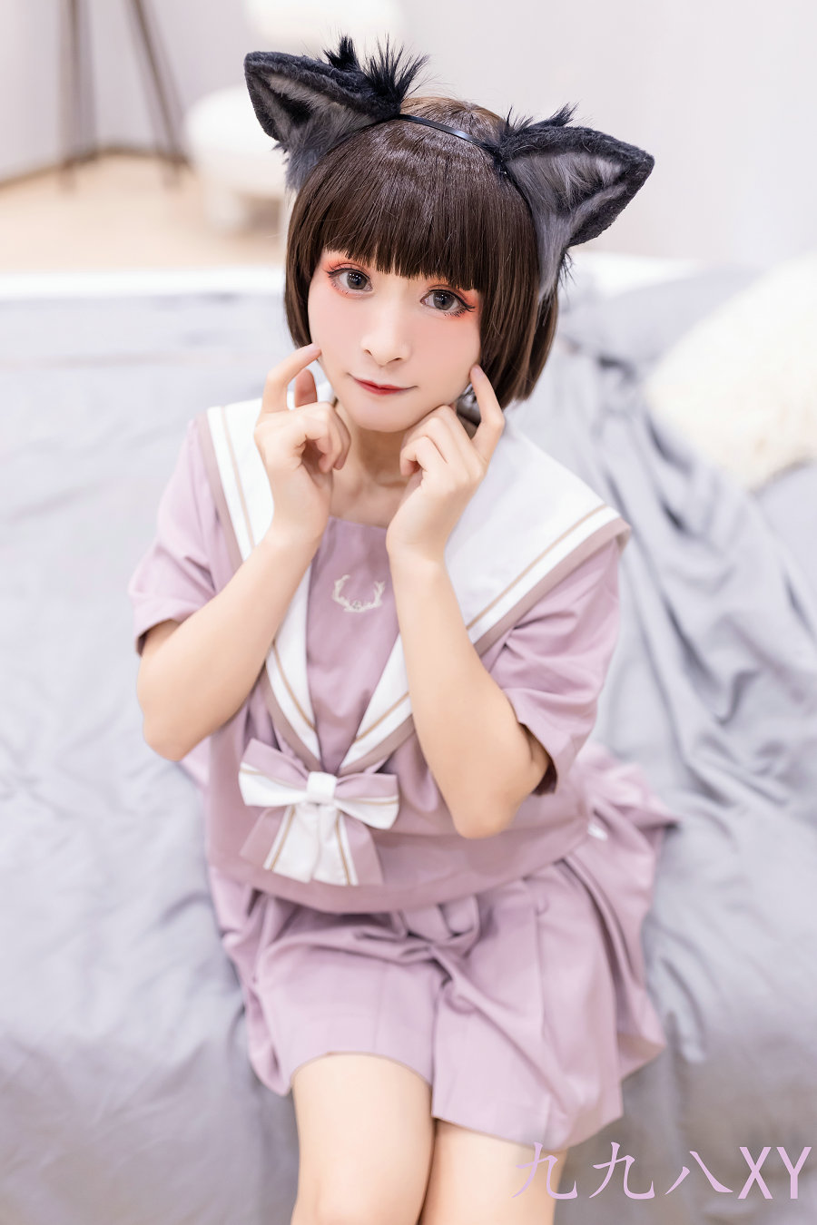 动漫博主九九八XY - 大灰狼 [53P-500MB]