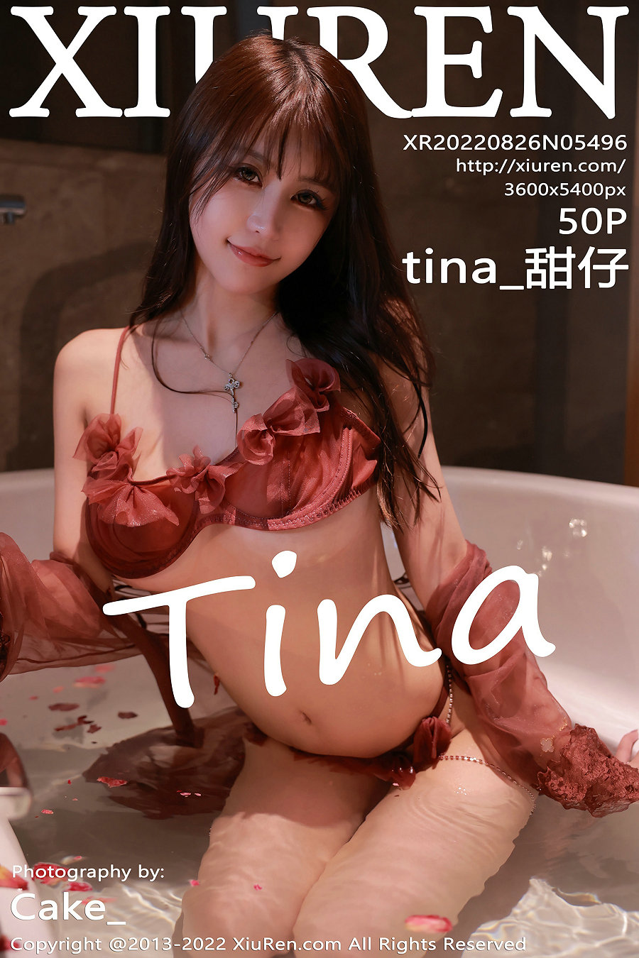[秀人美媛馆] 2022.08.26 No.5496 tina_甜仔 [50P487MB]
