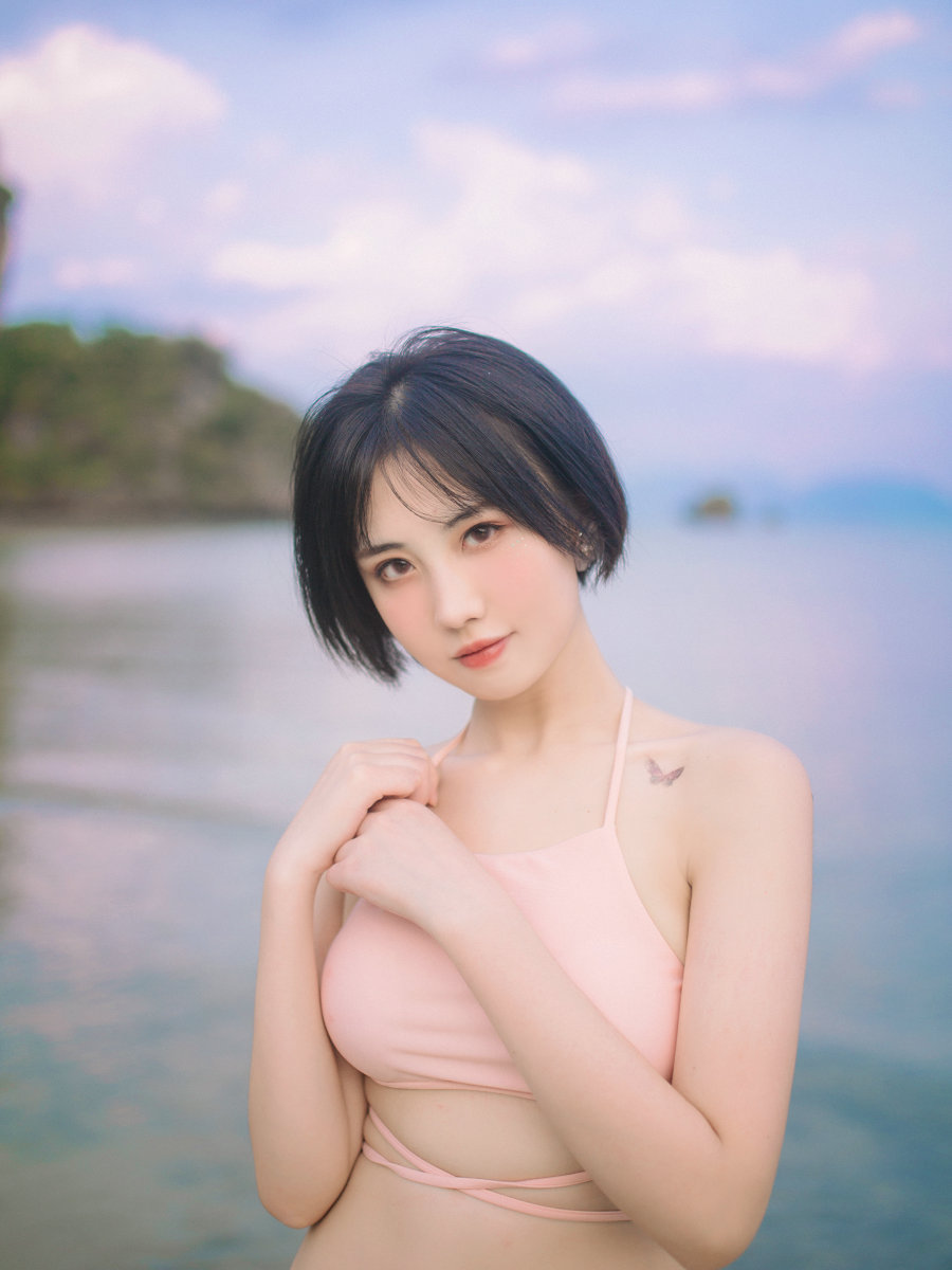 次元少女念雪ww - 粉色泳衣 [30P-234MB]