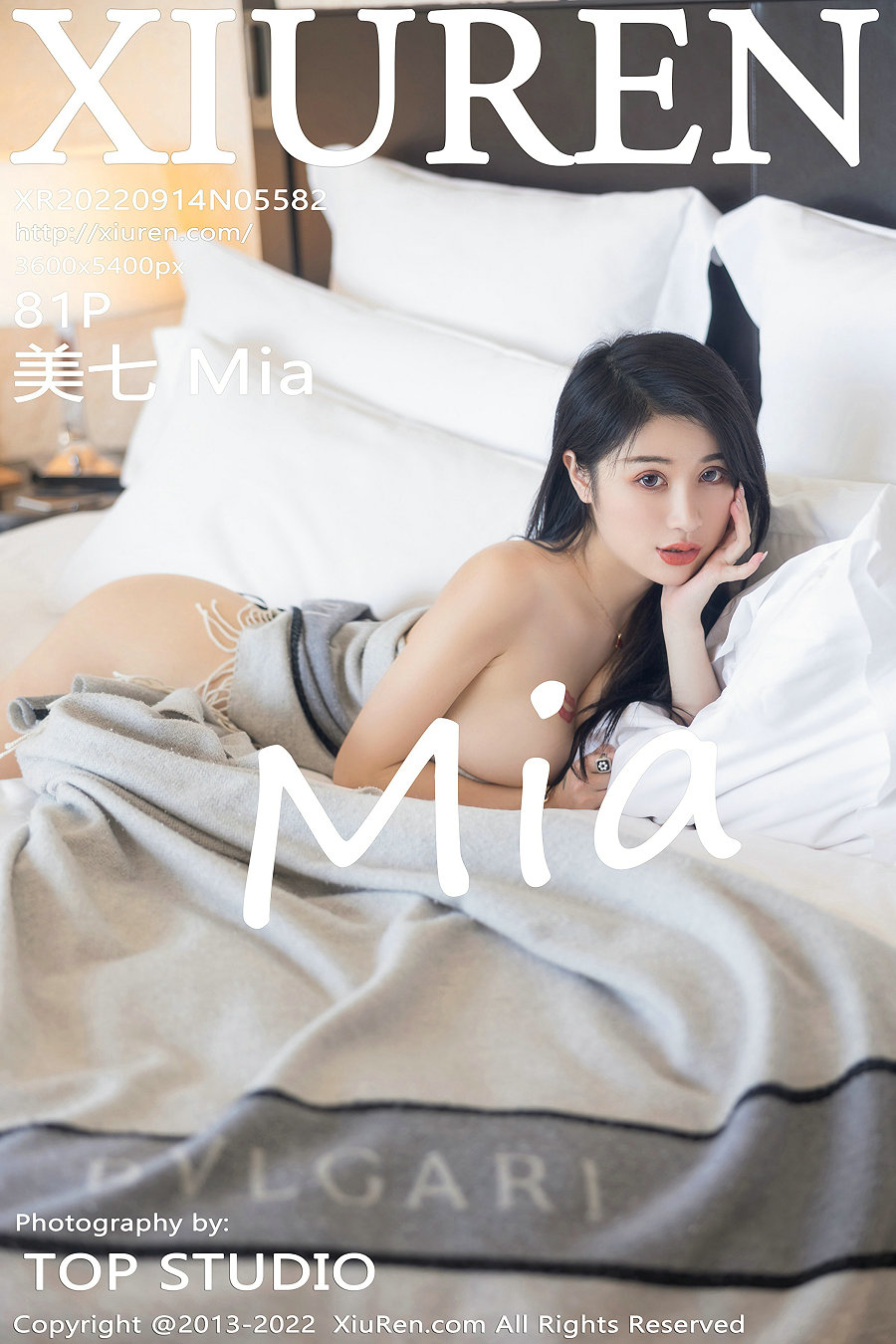 [秀人美媛馆] 2022.09.14 No.5582 美七Mia [81P806MB]