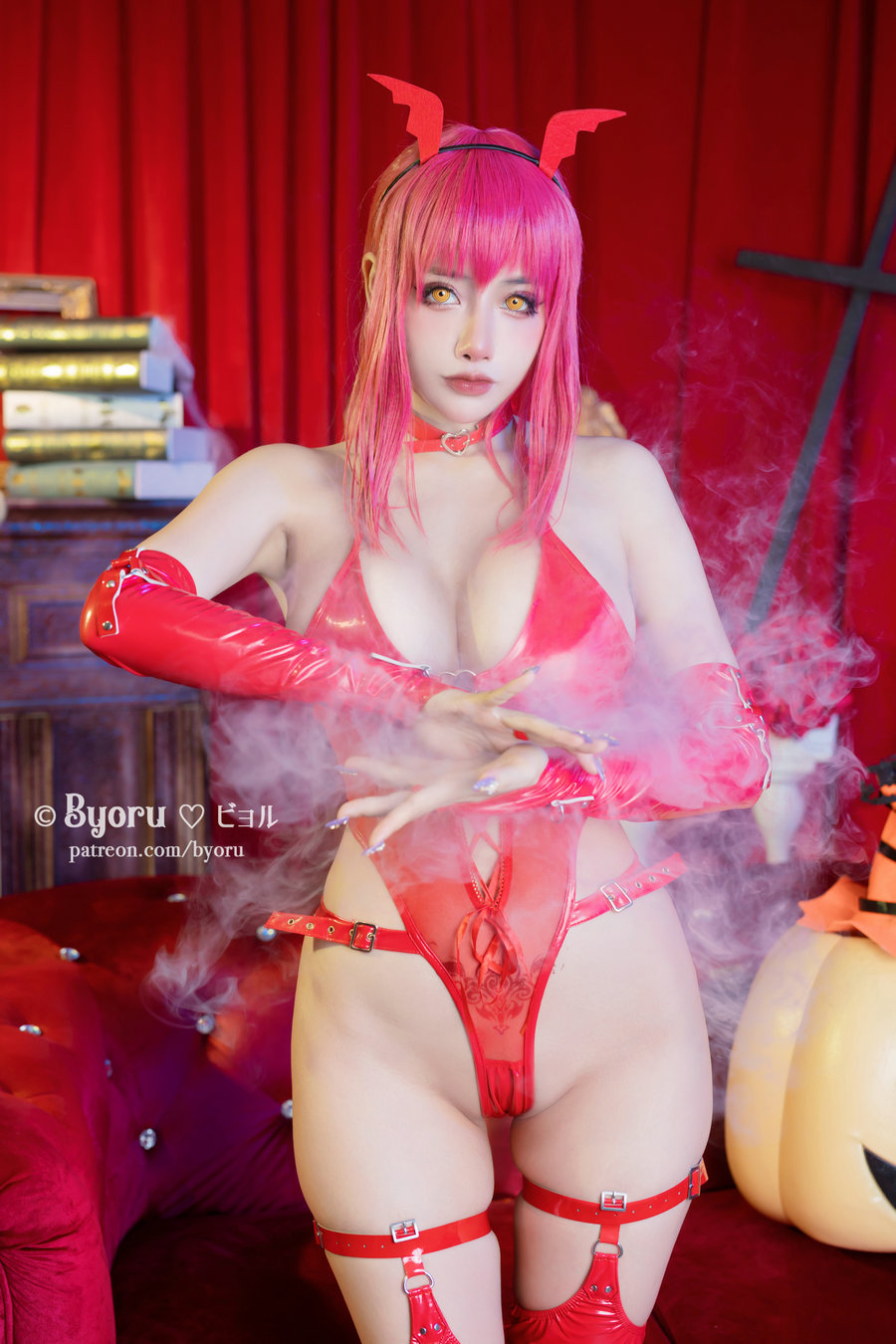 日本性感萝莉Byoru - Makima Succubus [16P-98MB]