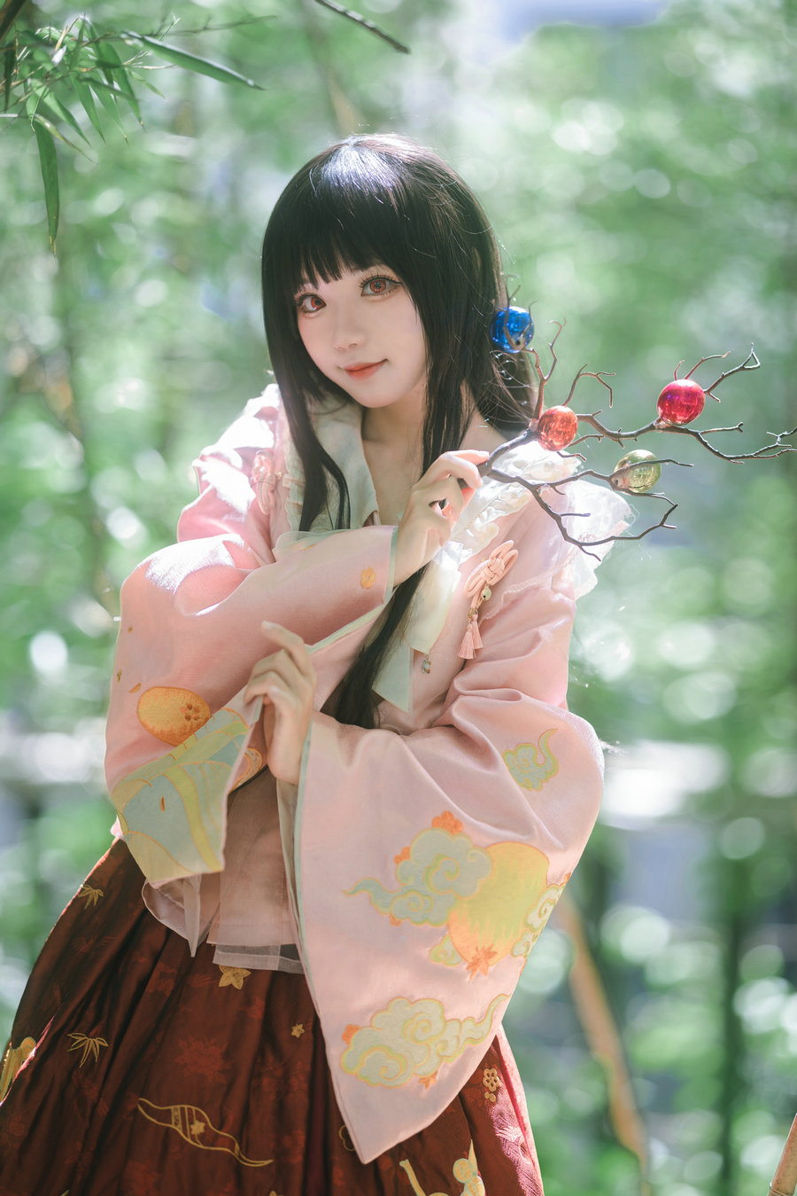 花柒Hana - 蓬莱山辉夜 [11P-219MB]