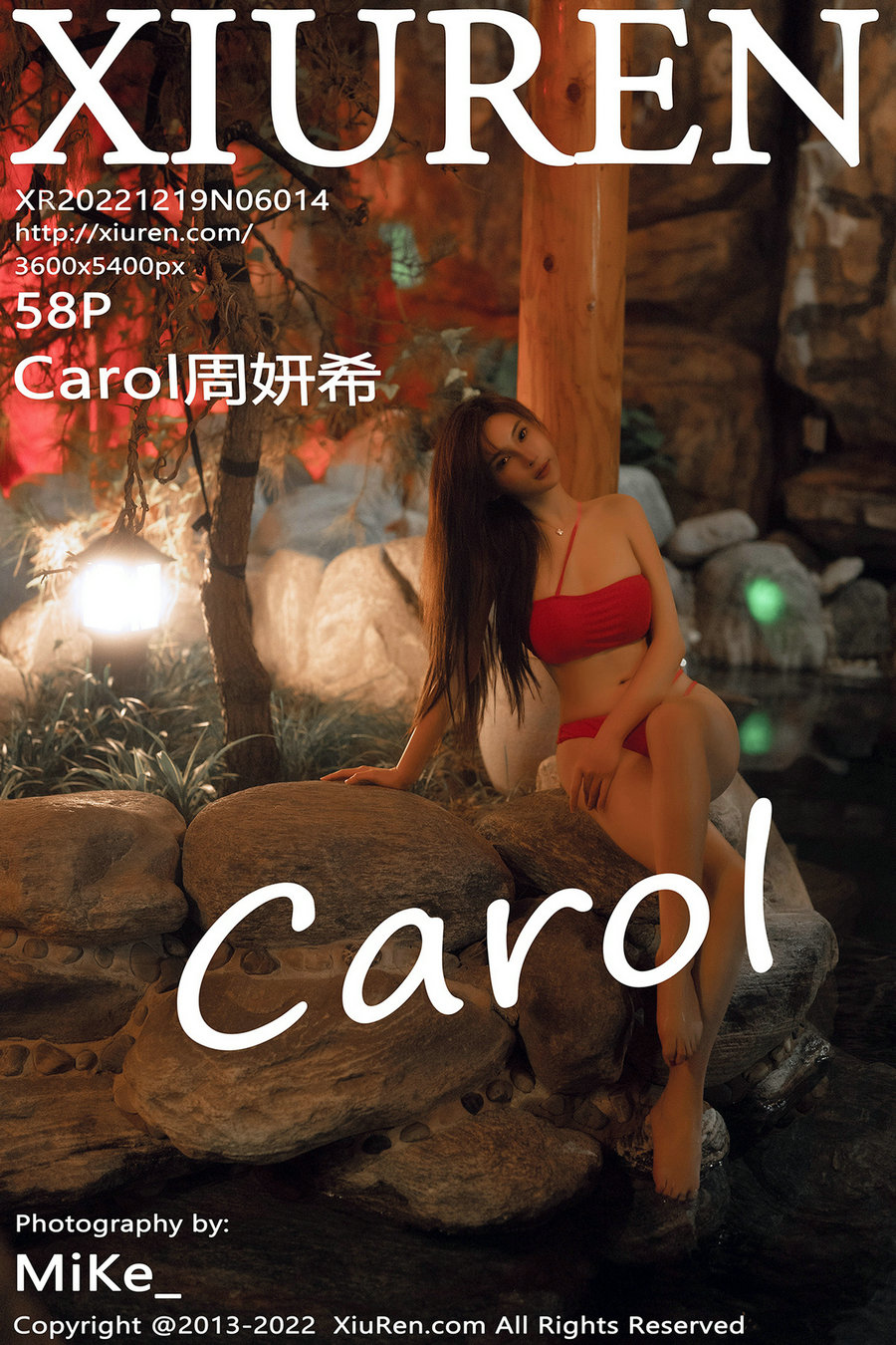 [秀人美媛馆] 2022.12.19 No.6014 Carol周妍希 [58P521MB]