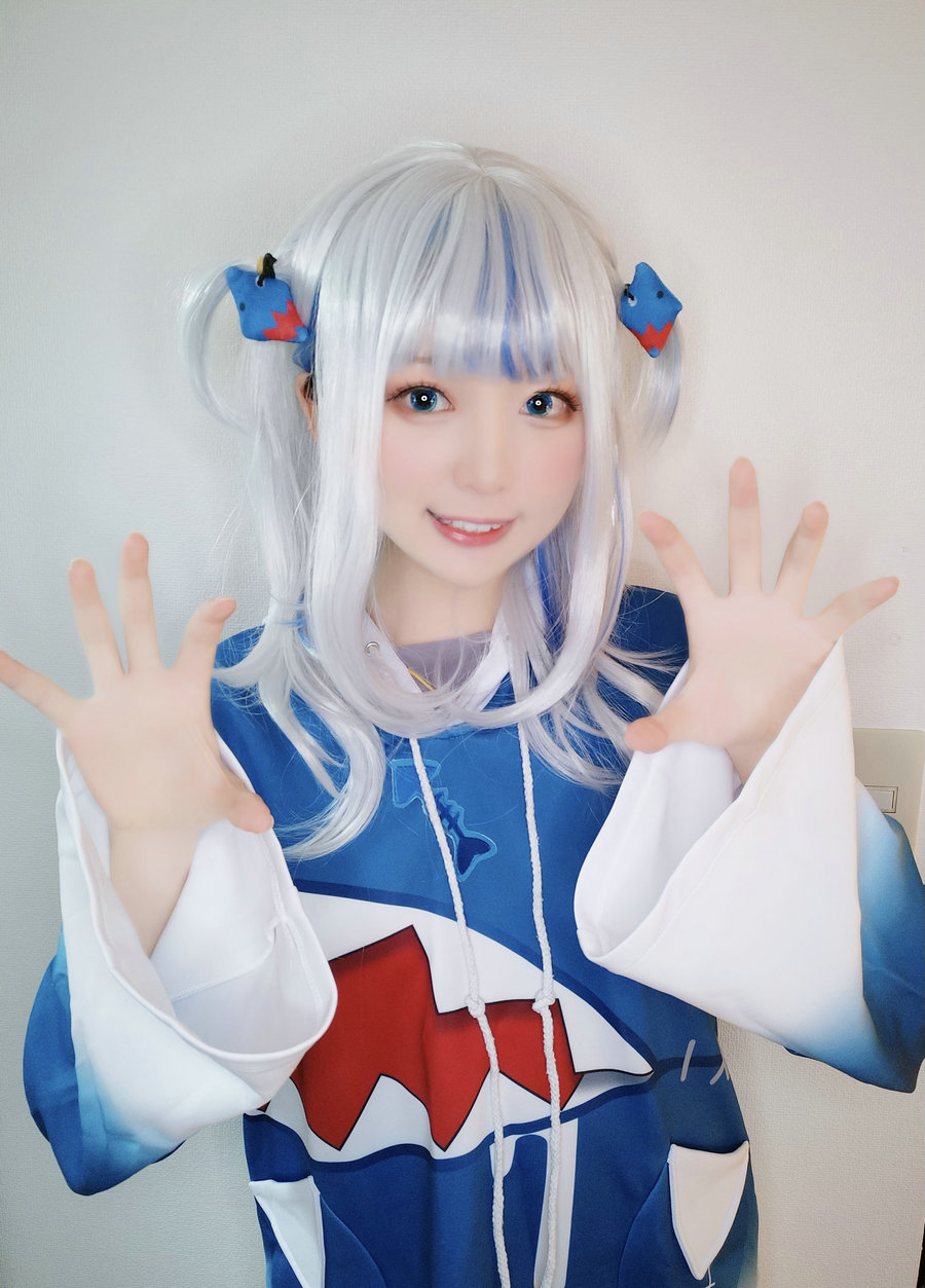 Yuki亭 - Gawer gura コスプレ (がうる・ぐら) [15P-32MB]
