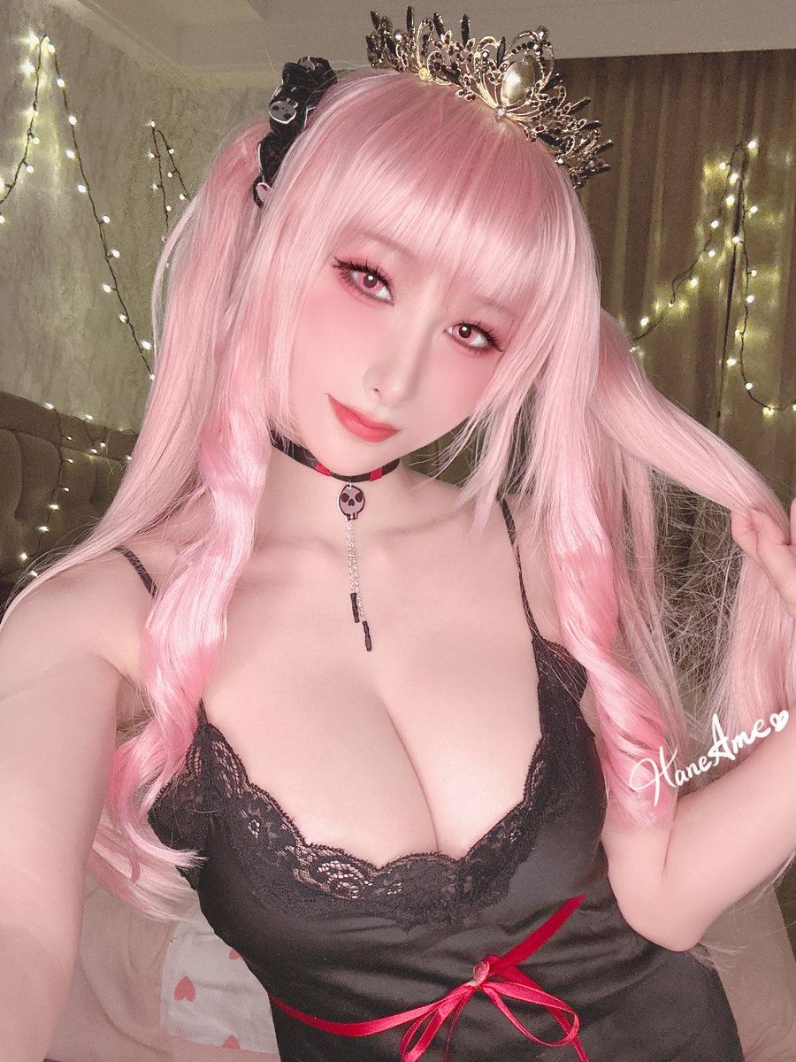 Hane Ame 雨波写真 - Hololive Calliope 死神睡衣 [32P2V-287MB]