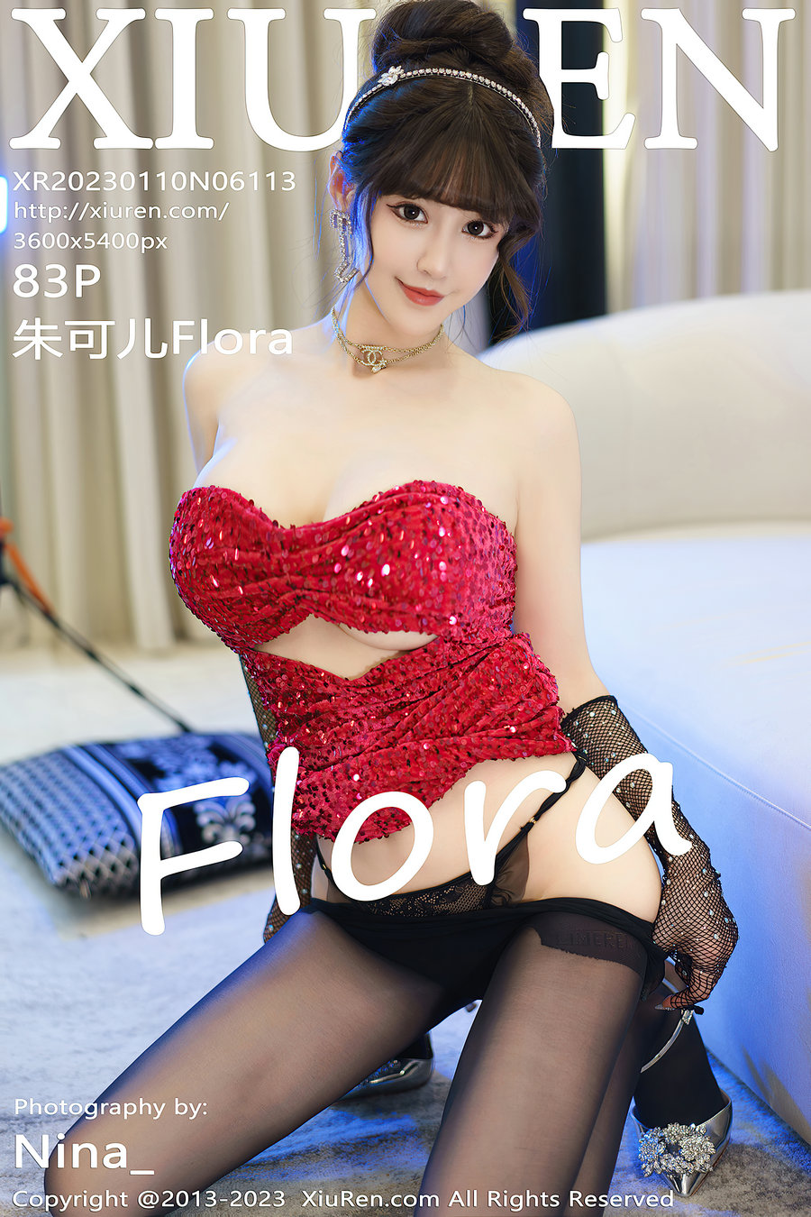 [秀人美媛馆] 2023.01.10 No.6113 朱可儿Flora [83P820MB]