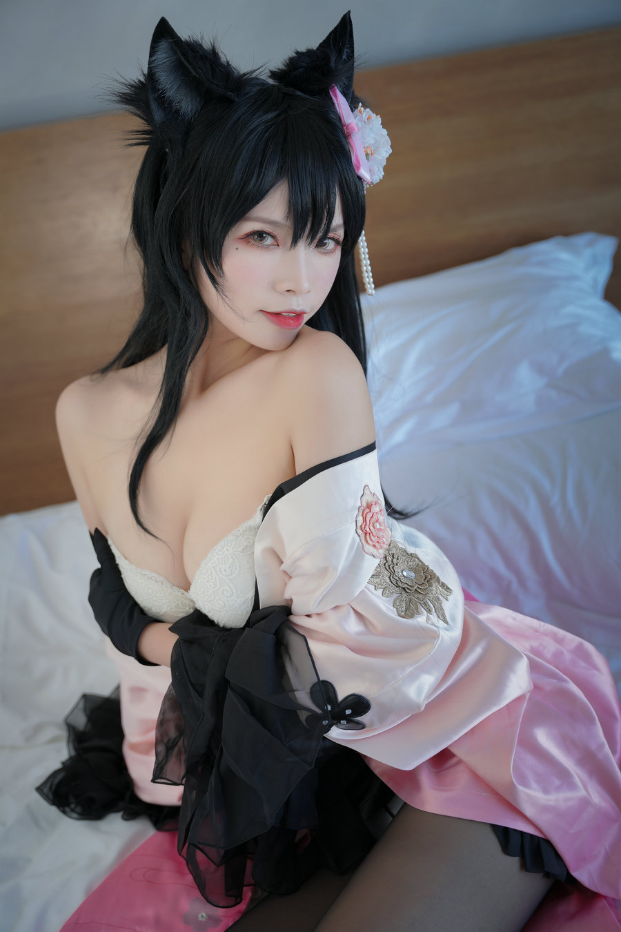 Neko-薇薇 - 爱宕和服 [45P-453MB]