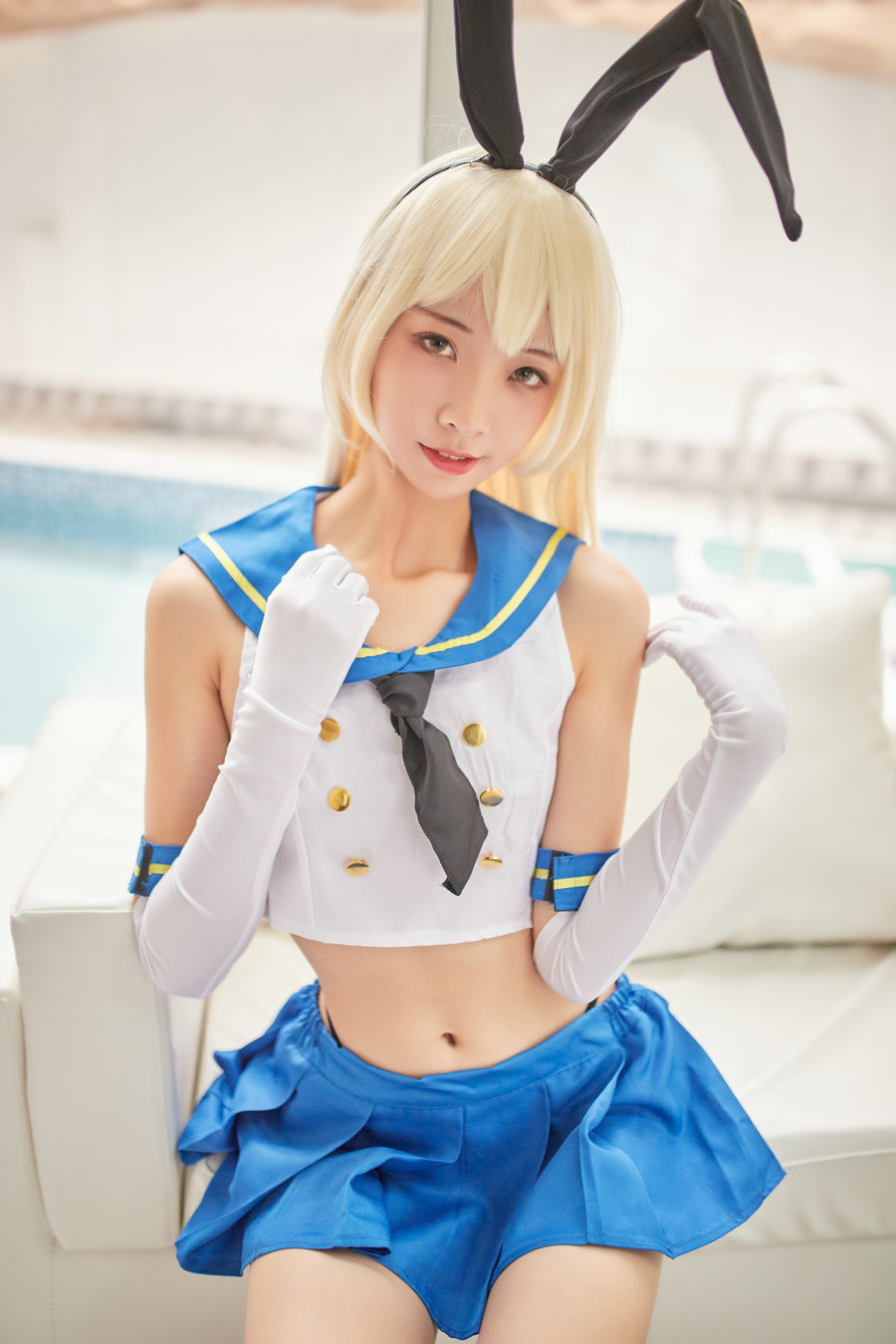 清纯妹子西瓜 - 舰队少女 兔女郎 [128P-1.92GB]