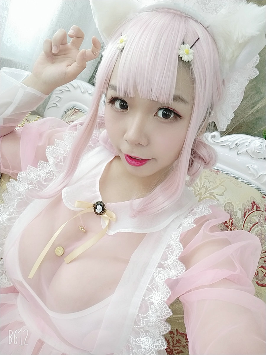 自闭颜球球(无颜小天使wy) - 透明女仆 [27P6V-53MB]