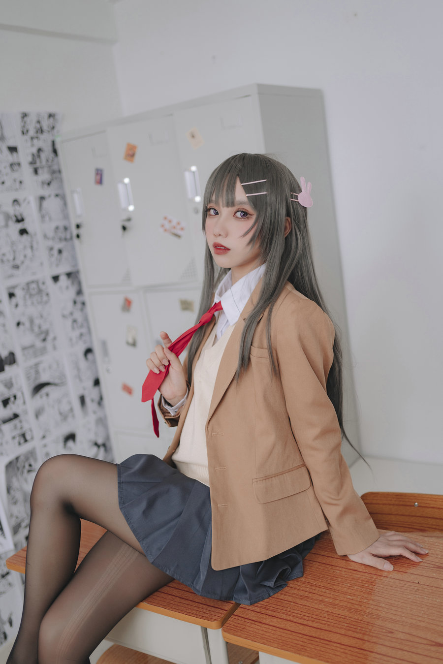 动漫博主果咩酱w - 麻衣校服 [30P-228MB]