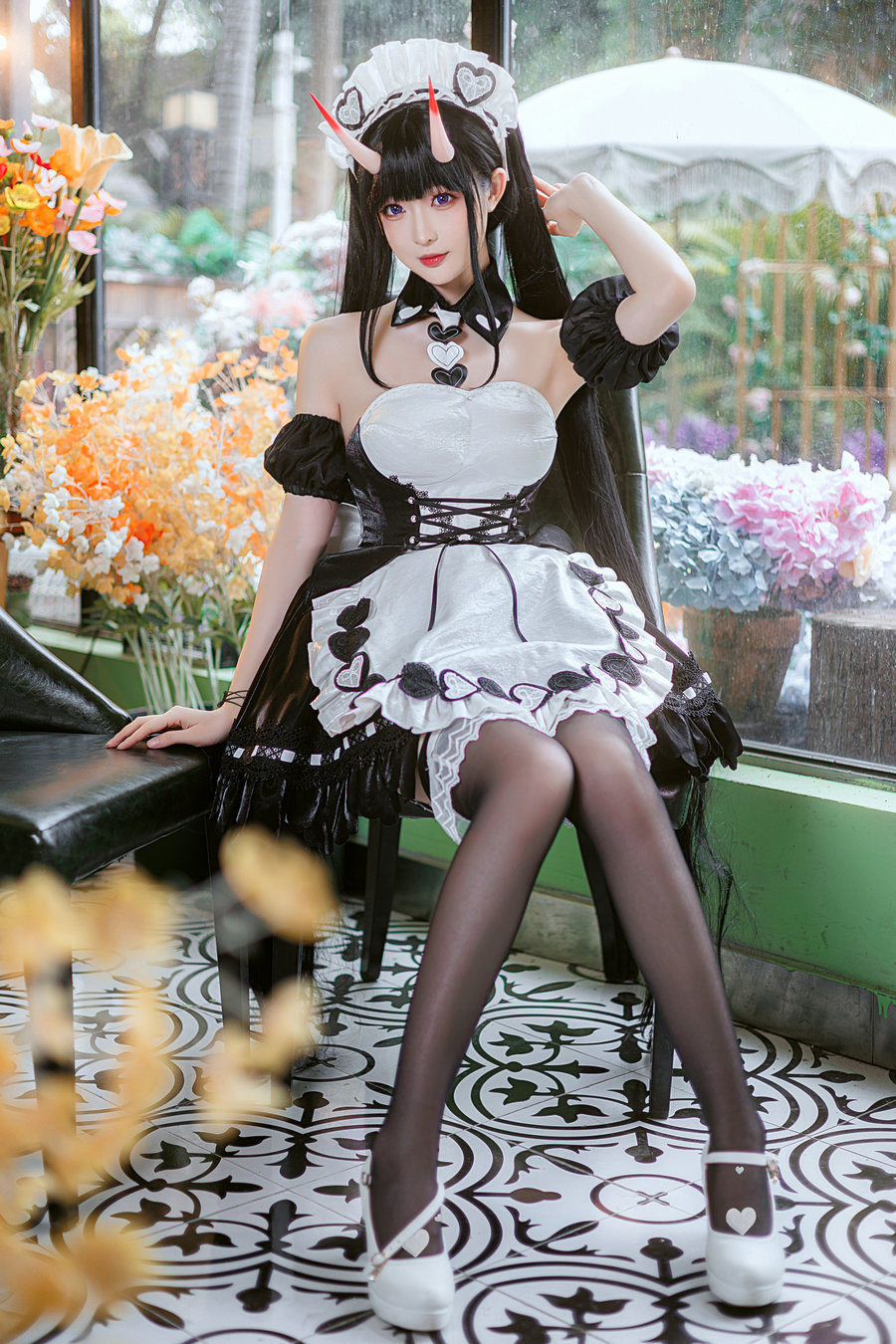 Coser小姐姐南宫 - 能代女仆 [22P-267MB]