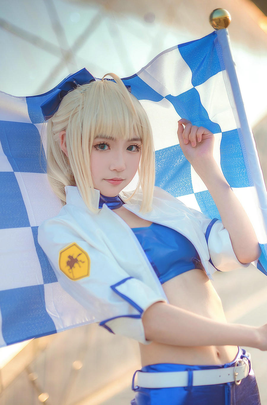 这个泡泡就是逊啦 - 阿尔托莉雅赛车服 [13P-26MB]