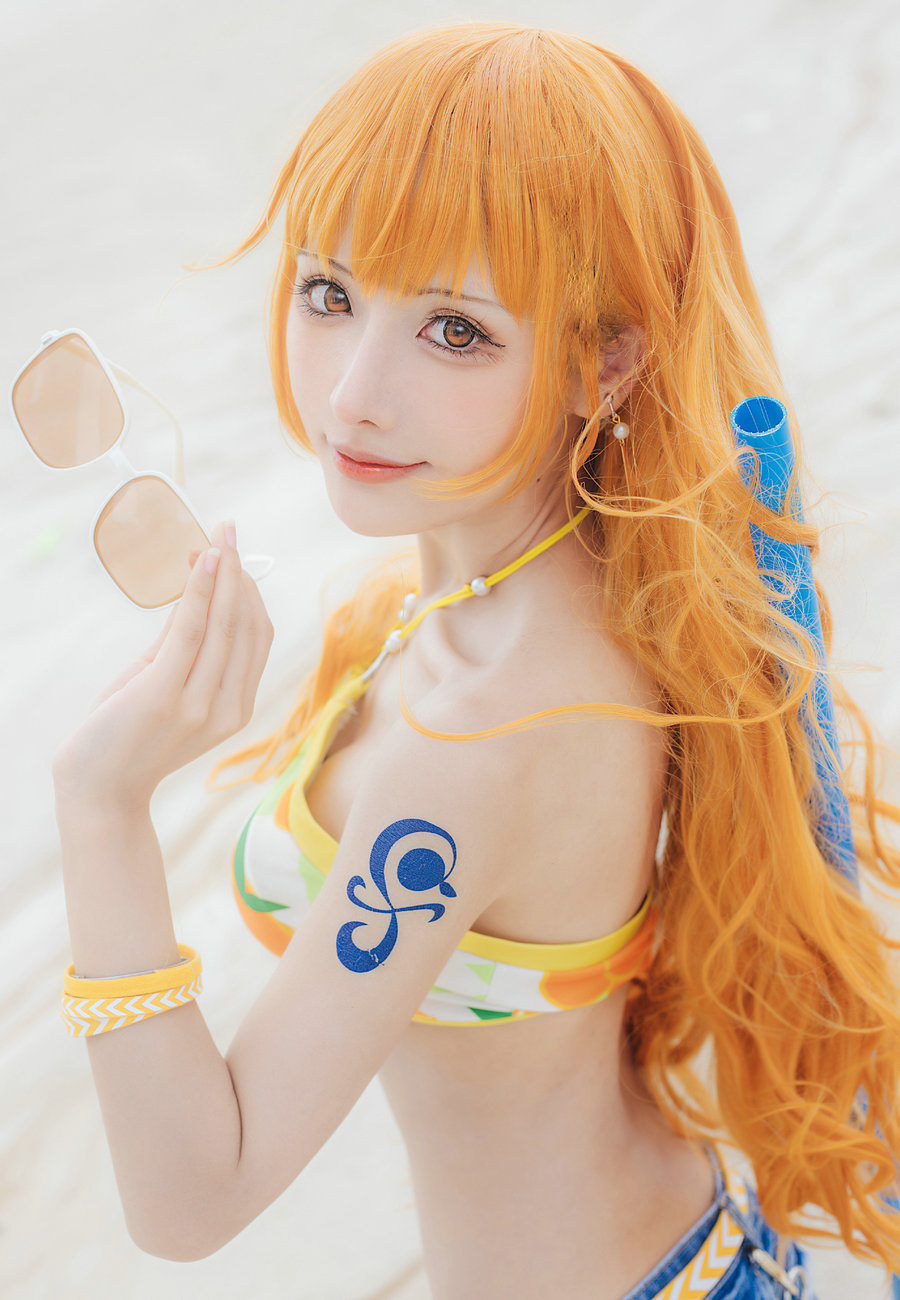 紫氯氯 - 海贼王 娜美cos [9P-19MB]
