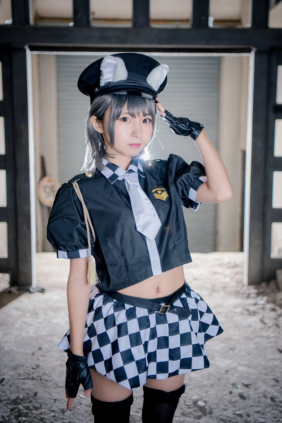 [Cosplay] [Fashion Monster (Ennui Mamefu あんにゅい豆腐)] animal (Cat Police) [150P196MB]