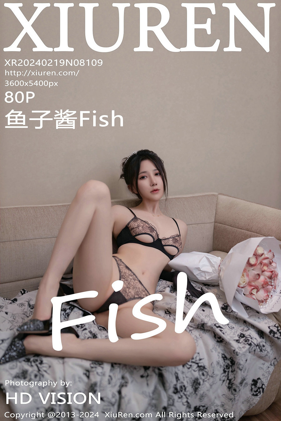[秀人美媛馆] 2024.02.19 No.8109 鱼子酱Fish [80P375MB]
