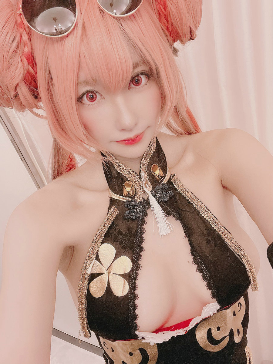 [Cosplay] Ringo Mitsuki 林檎蜜紀 - ブレマートンでお尻もおっぱいも腋もドエロチャイナ [34P58MB] ...