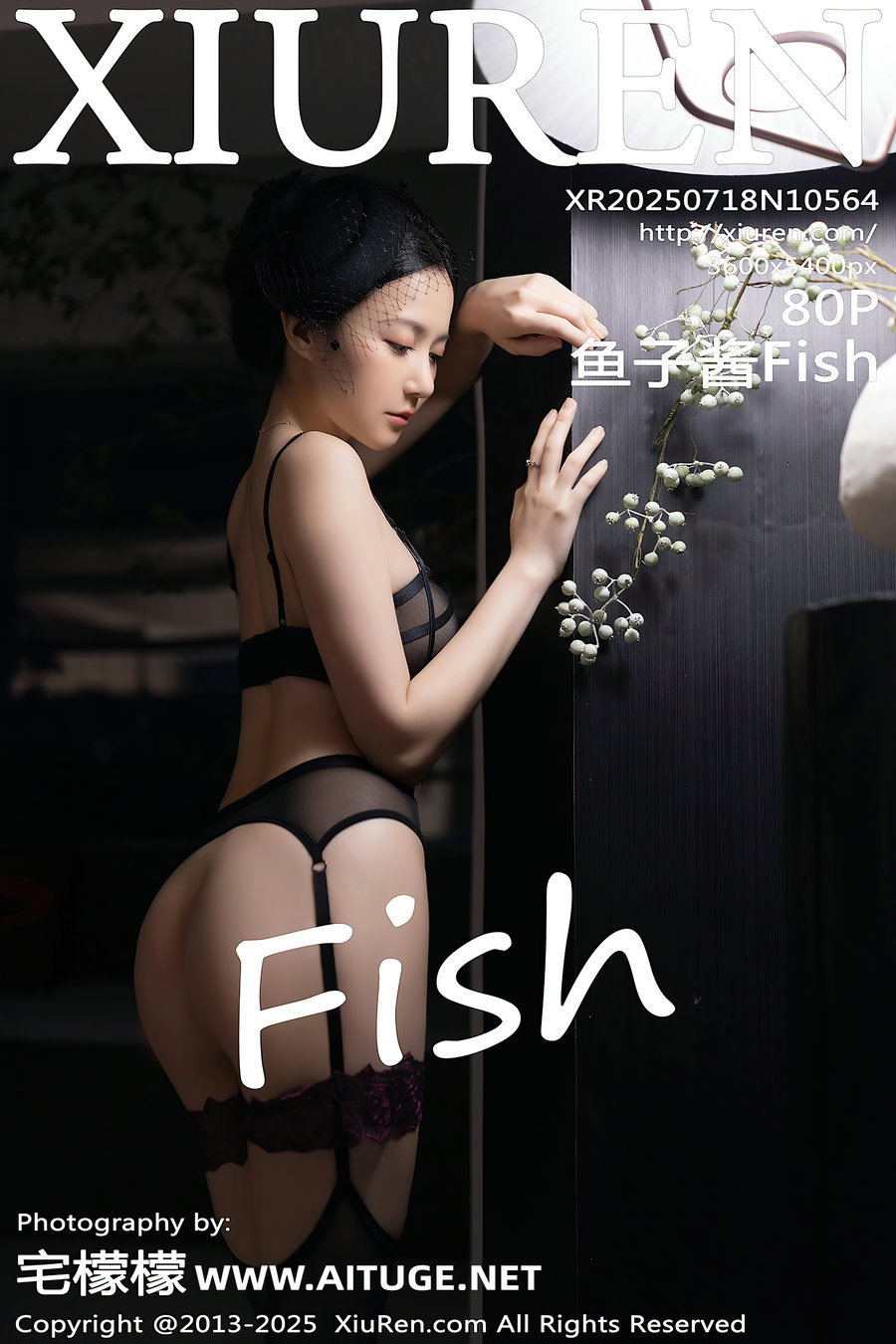 [秀人美媛馆] 2025.07.18 No.10564 鱼子酱Fish [80P820MB]